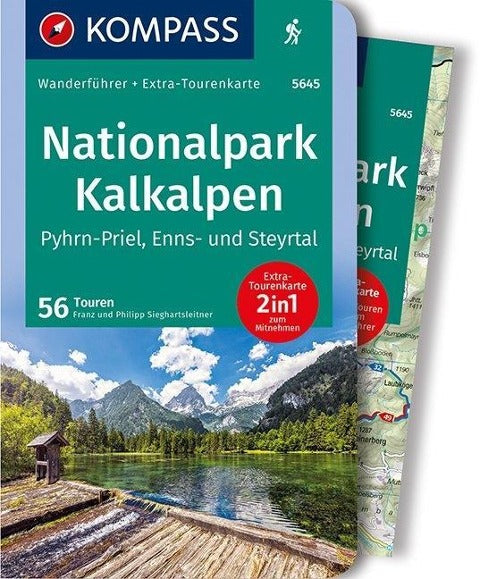 Nationalpark Kalkalpen - Wanderführer mit Extra-Tourenkarte