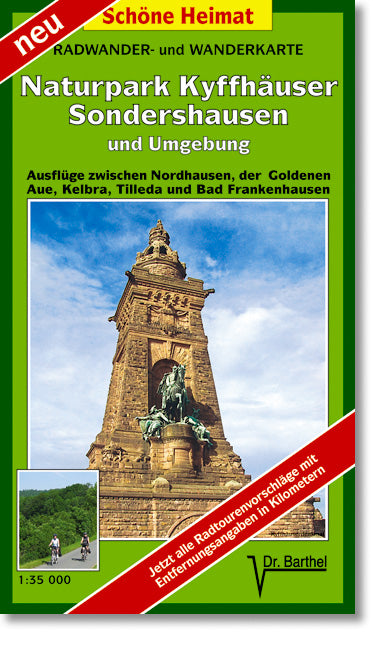 108 Naturpark Kyffhäuser, Sondershausen und Umgebung 1:35.000