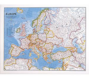 Europa classic 1:5,4 Mio. NGS (E111B) National Geographic