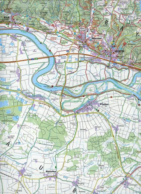 160 Niederbayern (3 Karten) 1:50.000 - Kompass Wanderkartenset