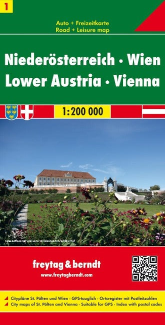 01 Niederösterreich, Wien 1:200.000