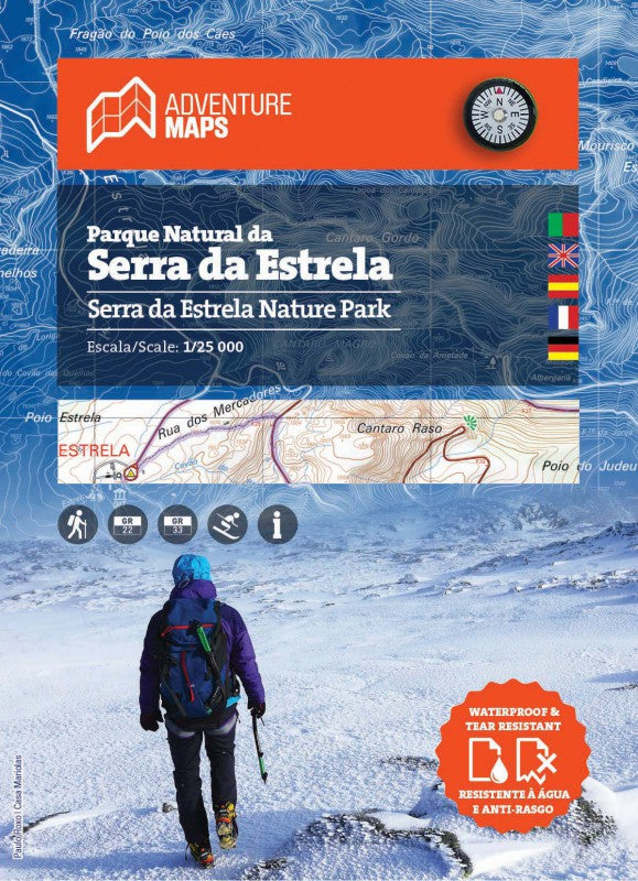 Serra da Estrela 1:25.000 Wanderkarte Portugal