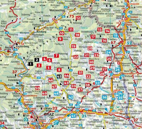 Oststeiermark - Rother Wanderführer