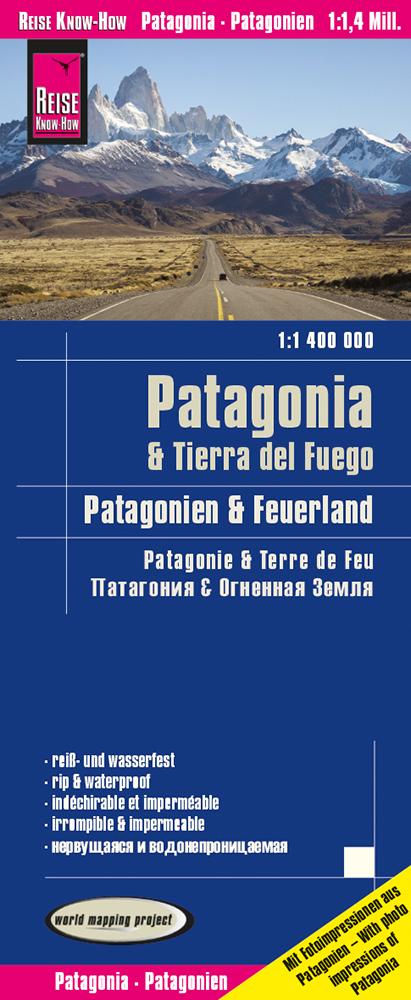 Patagonien, Feuerland (1:1.400.000) - Reise Know-How