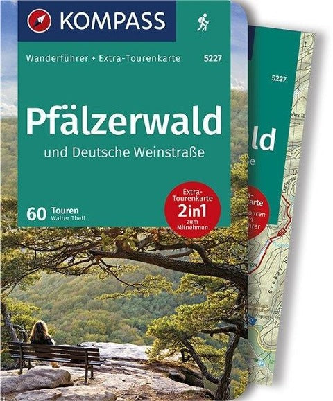 Pfälzerwald und Deutsche Weinstraße - Kompass Wanderführer