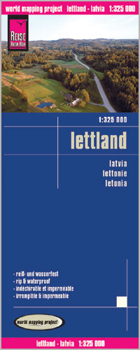 Lettland 1:325.000 - Reise Know How