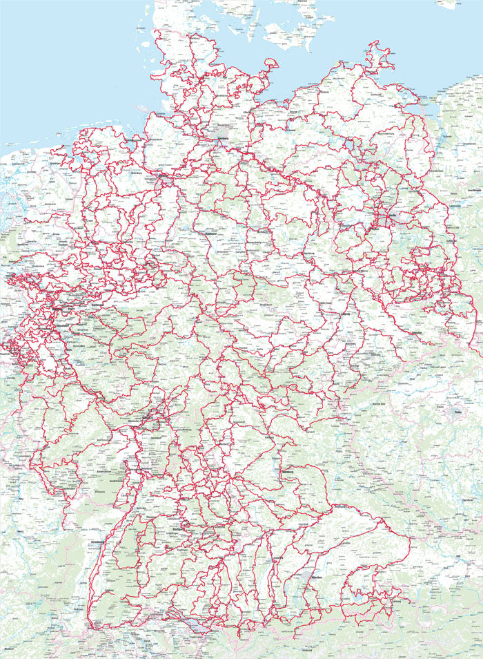 Radfernwege Deutschland - Das Standardwerk von Bikeline