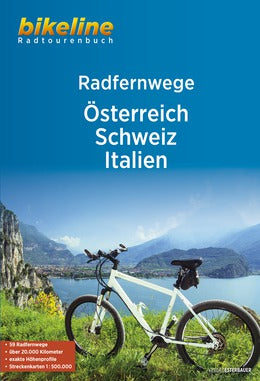 Radfernwege Österreich, Schweiz, Italien - Bikeline