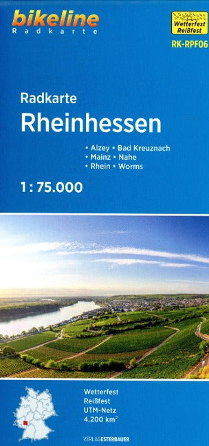 Rheinhessen (RK-RPF06) 1:75.000 - Bikeline Fahrradkarte