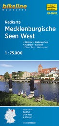 Mecklenburgische Seen West (RK-MV05) 1:75.000 - Bikeline Fahrradkarte