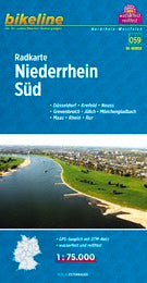 Niederrhein Süd (RK-NRW08) 1:75.000 - Bikeline Fahrradkarte