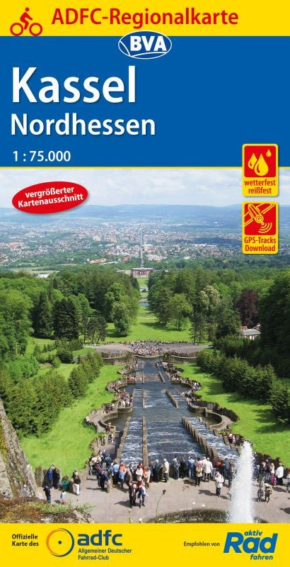 Kassel/Nordhessen - ADFC Regionalkarte