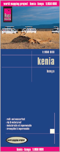Kenia 1:950.000 Reise Know-How