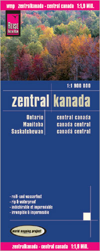 Zentralkanada 1:1,9 Mio - Reise Know How