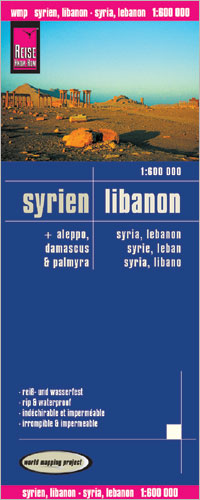 Syrien, Libanon 1:600.000 - Reise Know How