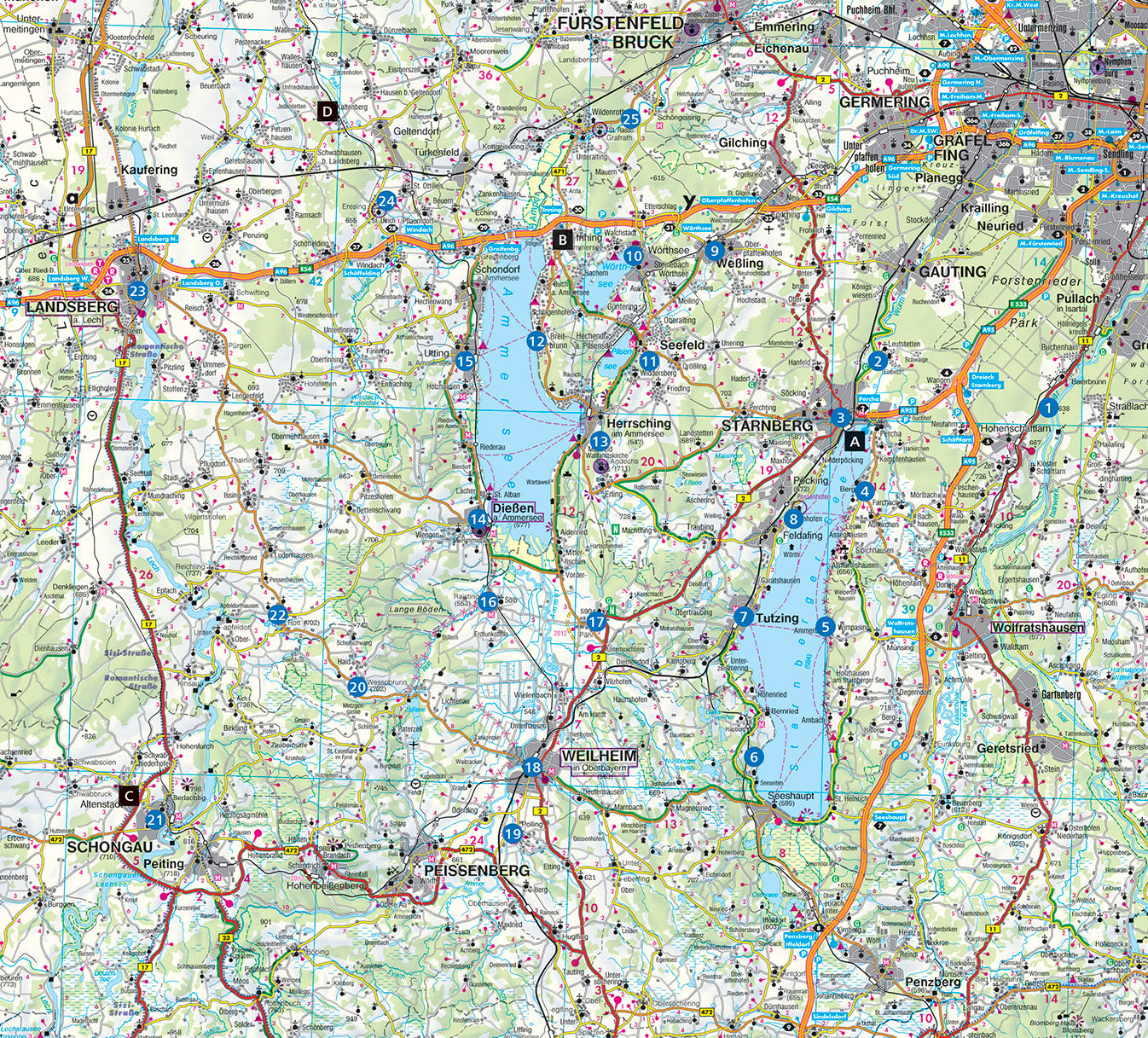 Fünfseenland - Kulturwandern