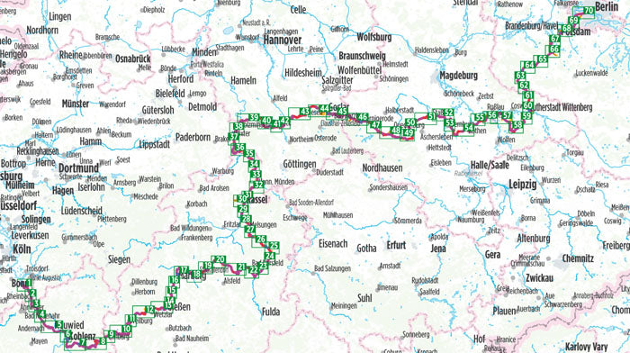 Radweg Deutsche Einheit - Bikeline Radtourenbuch