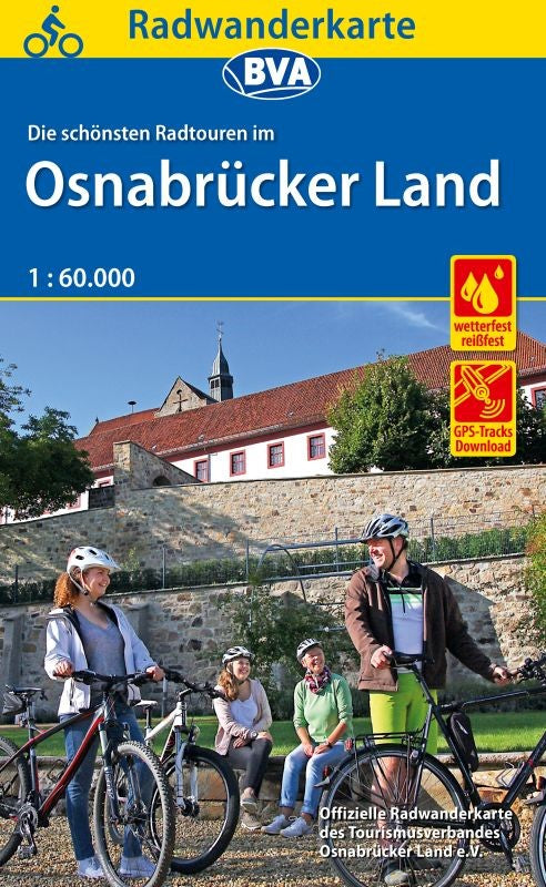Osnabrücker Land 1:60.000 - BVA Fahrradkarte