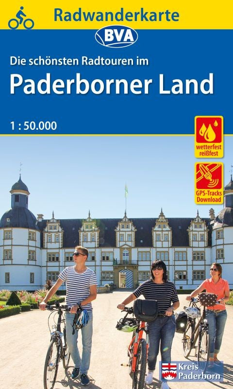 Paderborner Land 1:50.000 - BVA Fahrradkarte