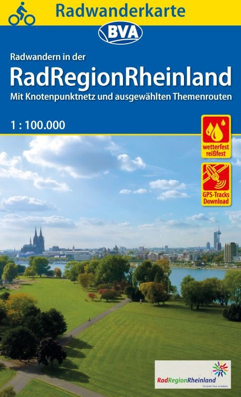 RadRegion Rheinland 1:100.000 - BVA Fahrradkarte