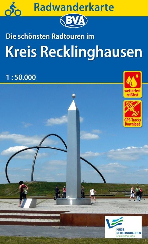 Kreis Recklinghausen 1:50.000 - BVA Fahrradkarte