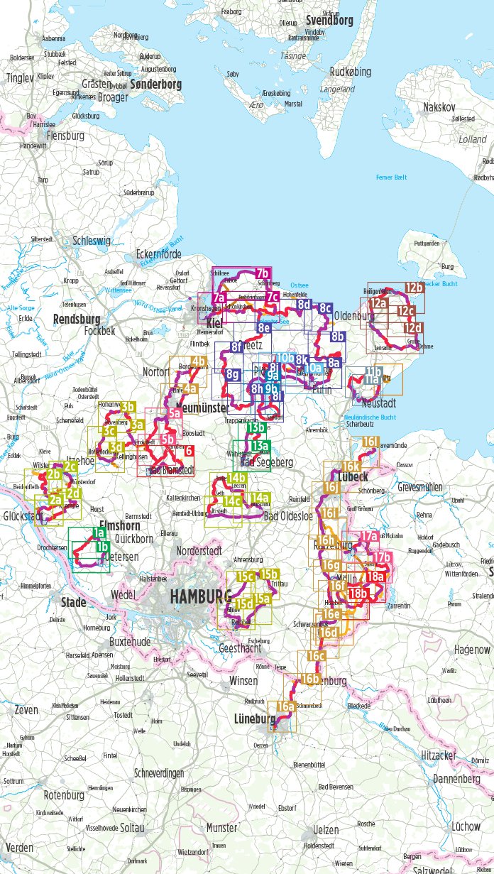 rennrad strecken schleswig-holstein Schleswig-Holstein Süd Radregion