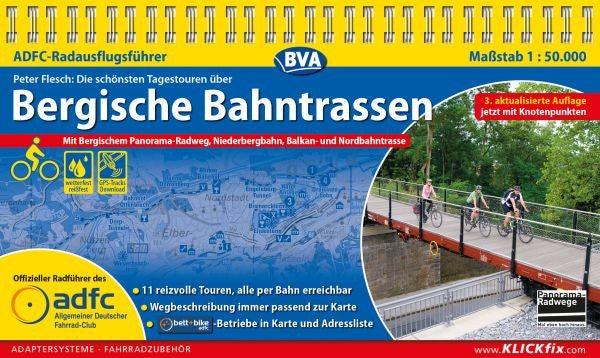 Bergische Bahntrassen - ADFC-Radausflugsführer