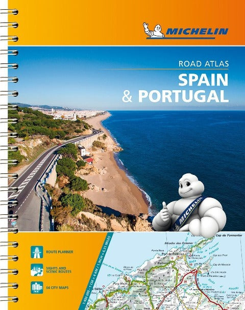 Michelin Spanien & Portugal 1:400.000 - Straßen- und Reiseatlas