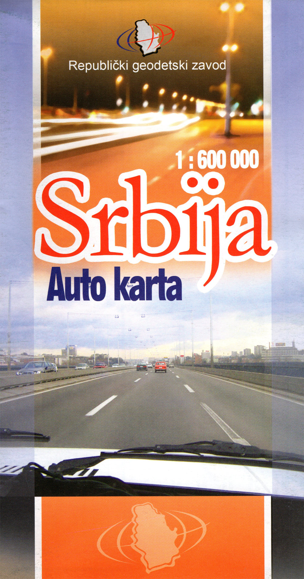 Serbien - 1:600.000