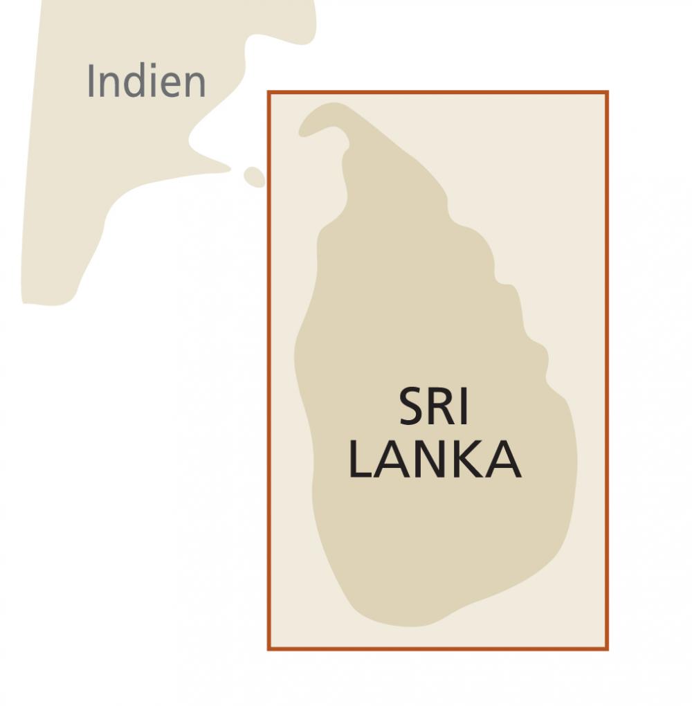 Sri Lanka 1:500.000 - Reise Know How