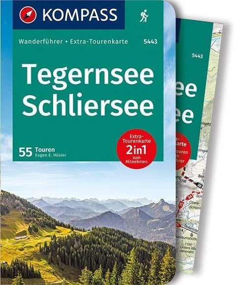 Tegernsee, Schliersee - Kompass Wanderführer