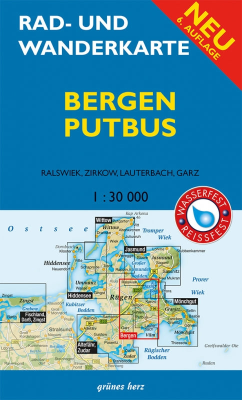 Rad- & Wanderkarten-Set Rügen & Hiddensee - 1:30.000