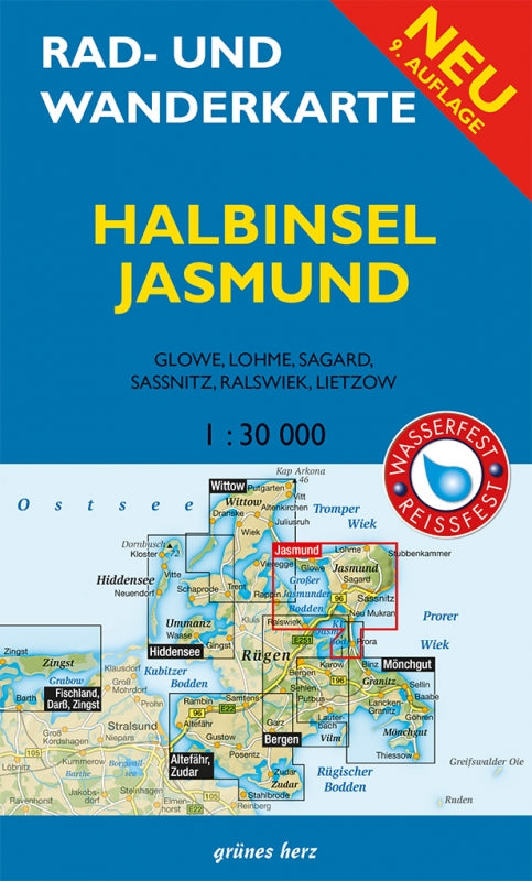Rad- & Wanderkarten-Set Rügen & Hiddensee - 1:30.000
