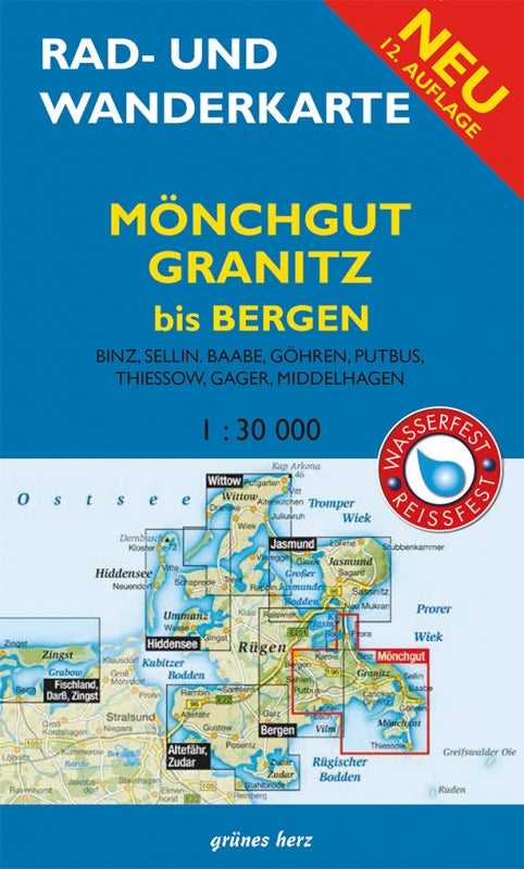 Rad- & Wanderkarten-Set Rügen & Hiddensee - 1:30.000