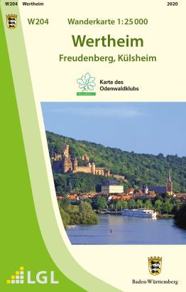 Wanderkarten Baden-Württemberg 1:25.000