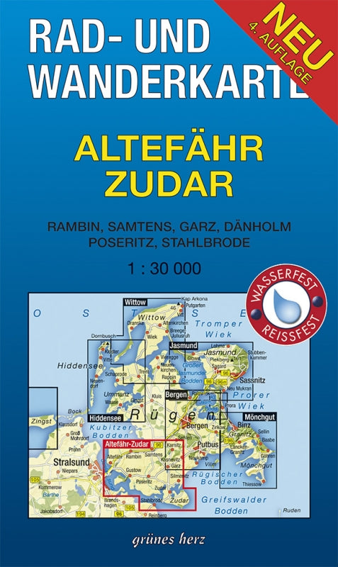Rad- & Wanderkarten-Set Rügen & Hiddensee - 1:30.000