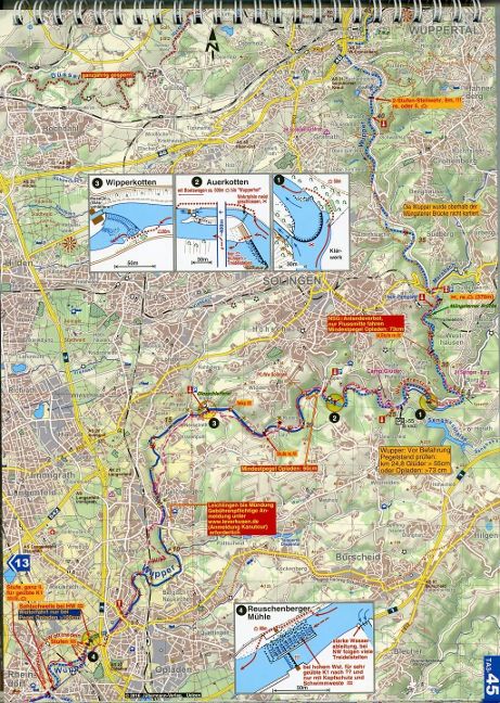 TourenAtlas TA3 - Wasserwandern Rhein-Mosel