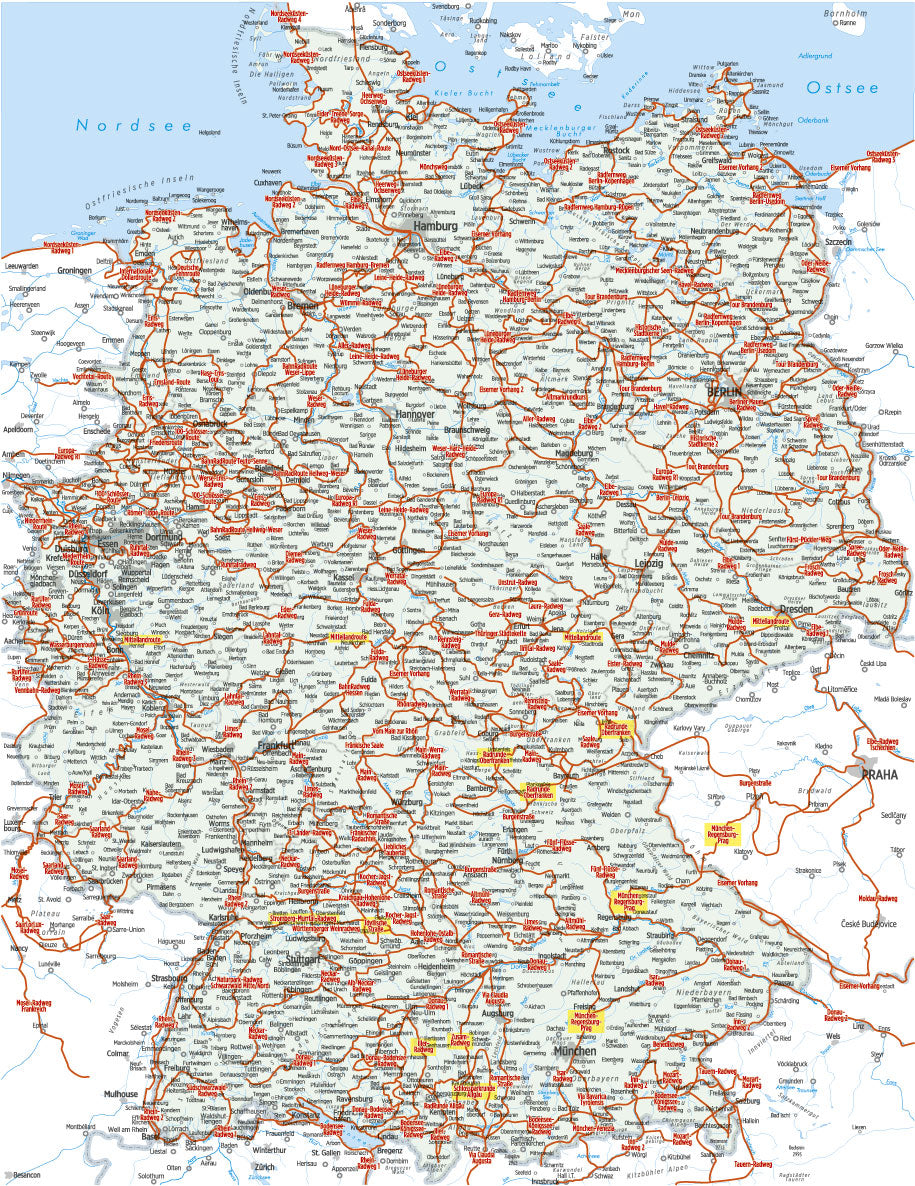 Holland Radregion - Bikeline Radtourenbuch