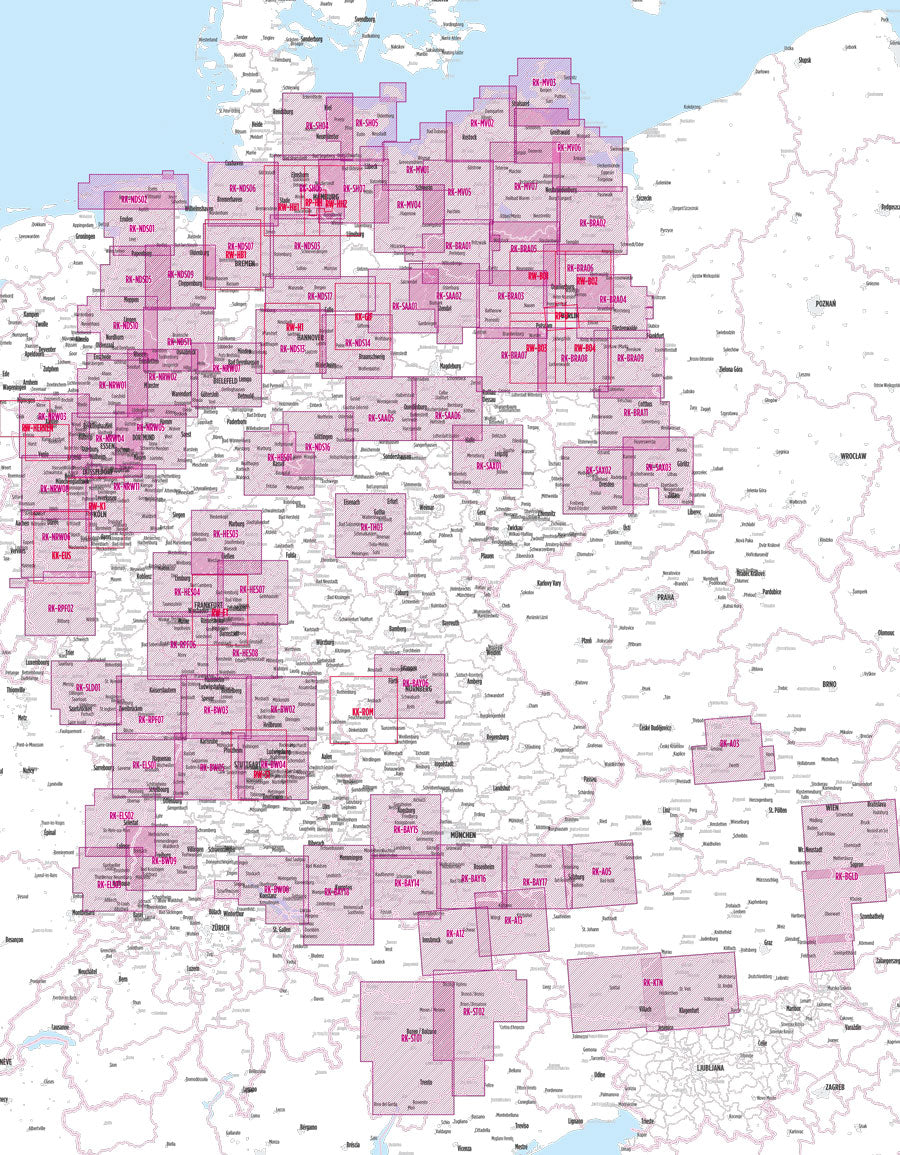 Mecklenburgische Seen Ost (RK-MV07) 1:75.000 - Bikeline Fahrradkarte