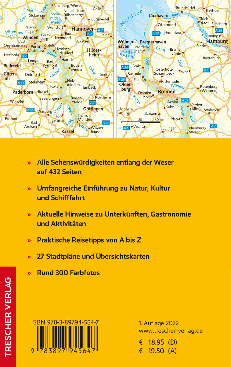Reiseführer Weser - Trescher Verlag