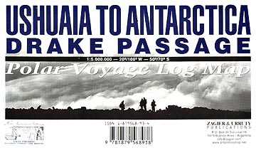 Ushuaia to Antarctica - Drake Passage 1:5Mio.