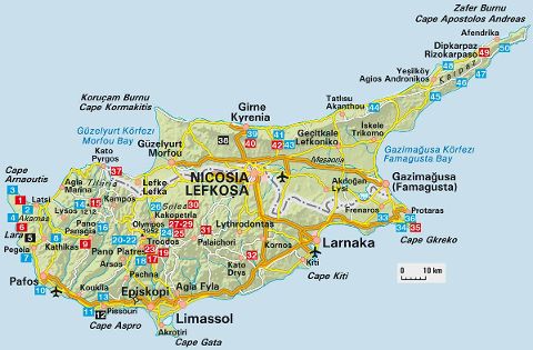 Zypern Nord und Süd - Rother Wanderführer